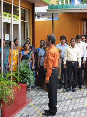 2019 ජනවාරි 01 වන දින කාර්යාල වැඩ ඇරඹීම
